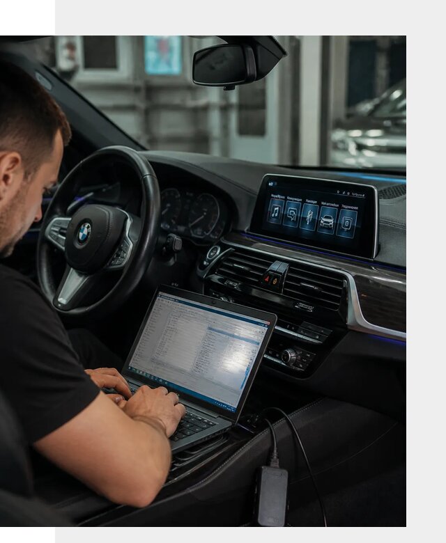 Русификация мультимедиа BMW для авто под ключ в Новороссийске