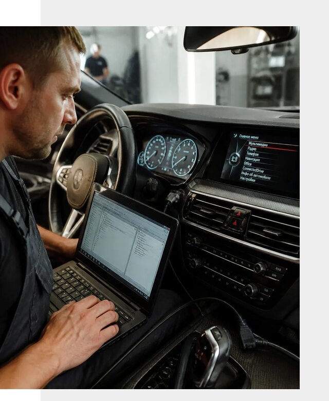 Русификация приборной панели BMW для авто в Новороссийске от компании