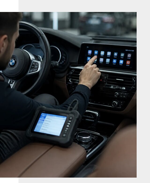 Установка приложений и мультимедиа сервисов BMW в Новороссийске
