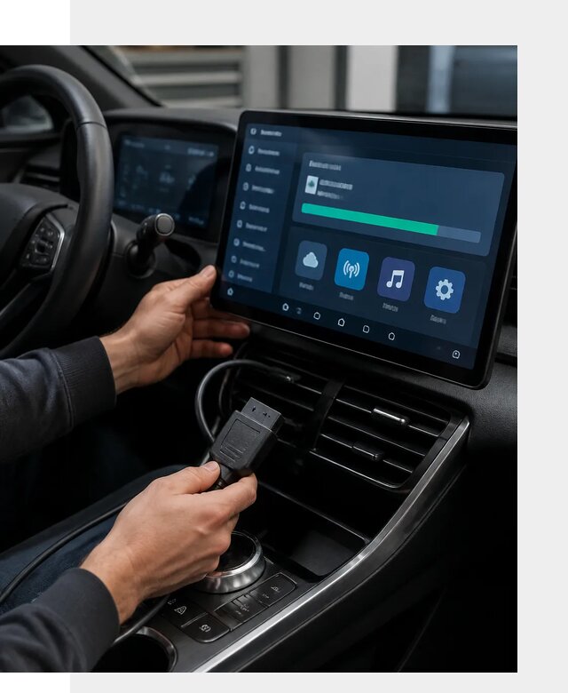 Установка приложений BYD для автомобиля под ключ в Новороссийске