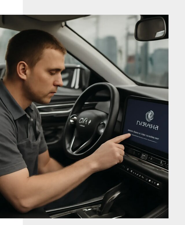 Установка приложений Changan и сервисов в авто в Новороссийске