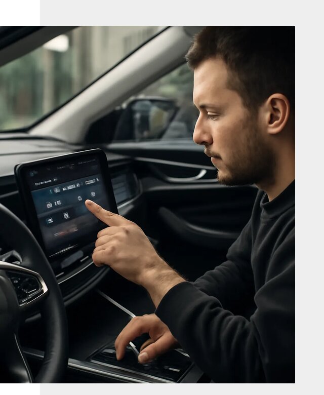 Русификация приборной панели Geely для автомобилей в Новороссийске