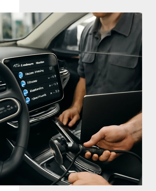 Установка приложений Geely для мультимедиа автомобиля в Новороссийске