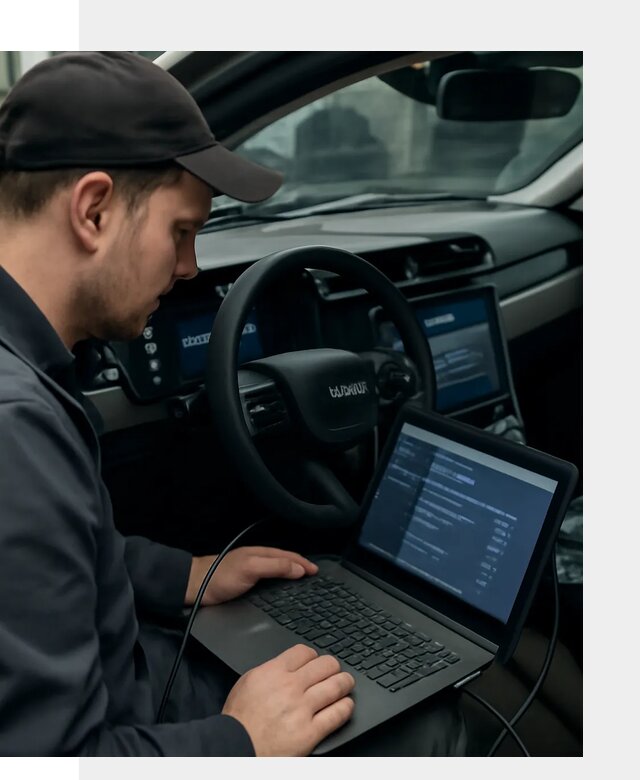 Профессиональная русификация автомобилей Lynk Co в Новороссийске