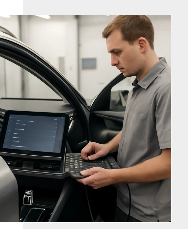 Русификация мультимедиа автомобилей Lynk Co в Новороссийске
