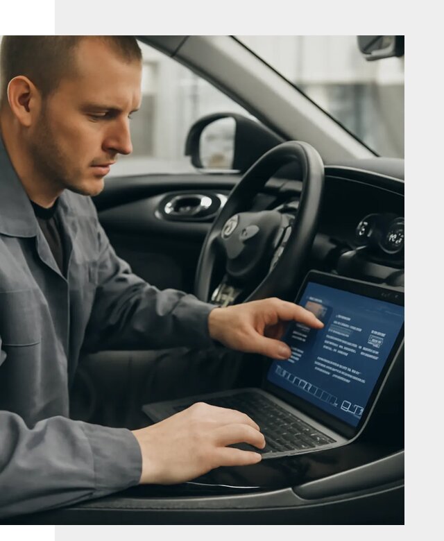 Русификация приборной панели автомобиля Lynk Co в Новороссийске