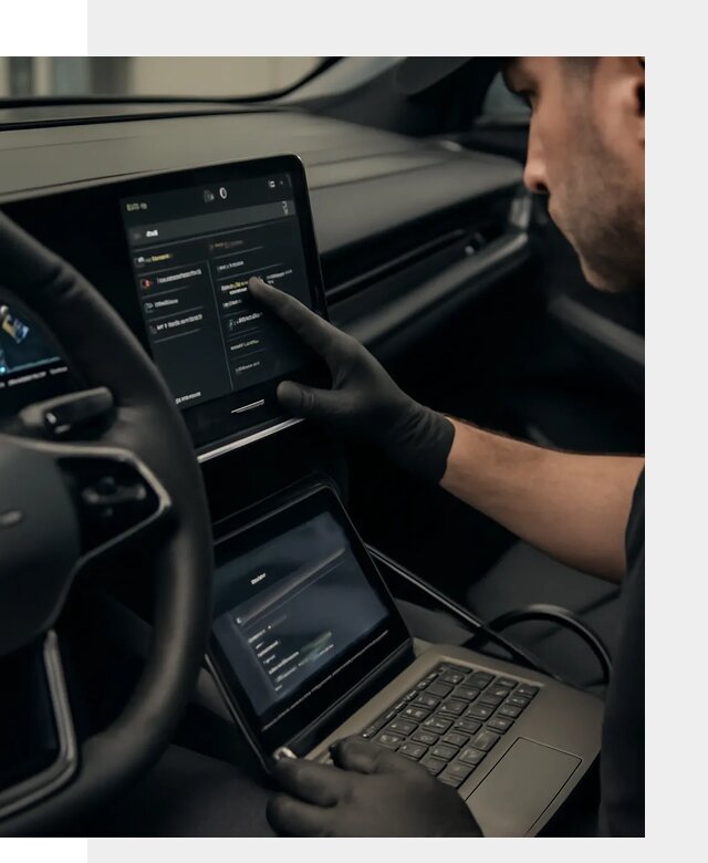 Русификация приборной панели Rising автомобиля в Новороссийске