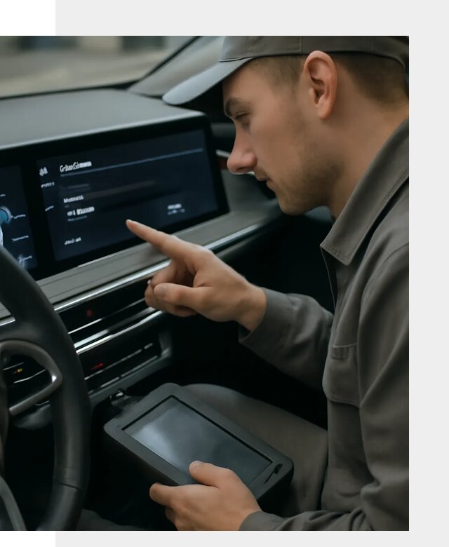Русификация приборной панели автомобиля Voyah в Новороссийске