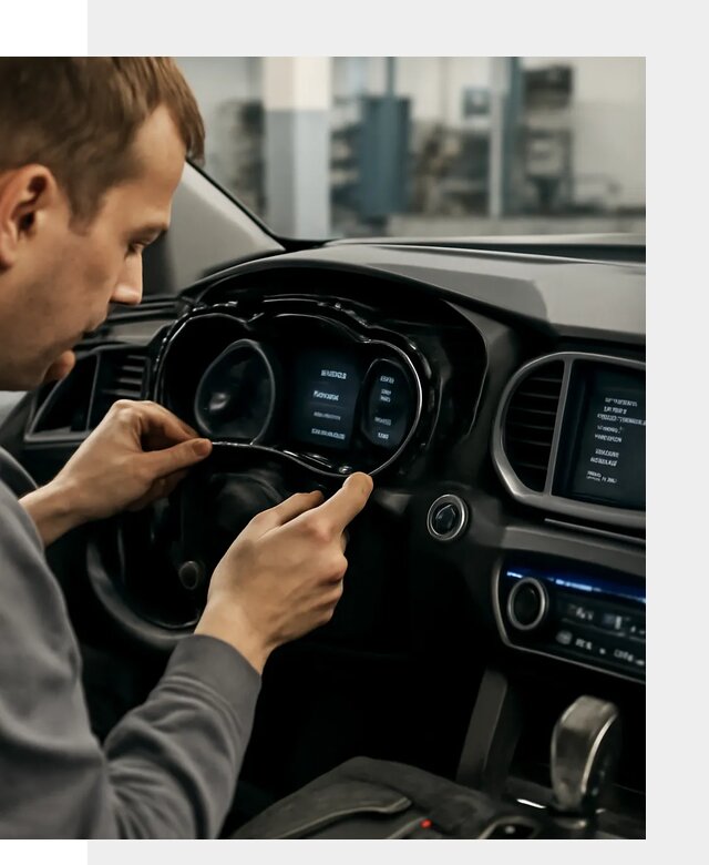 Русификация приборной панели автомобилей Hyundai в Новороссийске