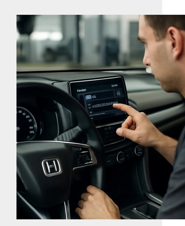 Русификация панели приборов Honda в Новороссийске по цене 5104 ФастМобиль-Нвр