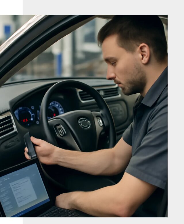 Русификация приборной панели Nissan для авто в Новороссийске