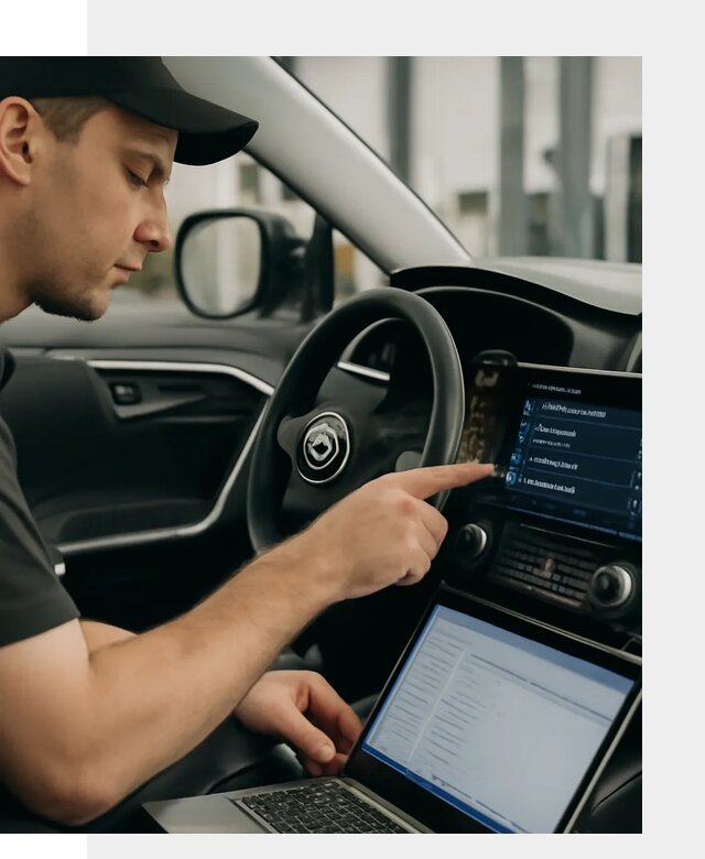 Русификация мультимедиа Toyota для автомобилей в Новороссийске